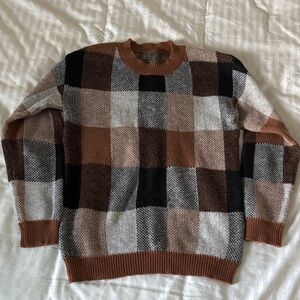 Plaid Sweater